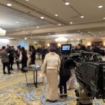 恵比寿ウェスティンホテルにて創業70周年記念パーティーの記録撮影