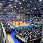 バレーボールVリーグの「撮って出し」ダイジェスト制作！30分で会場を熱狂させた裏側